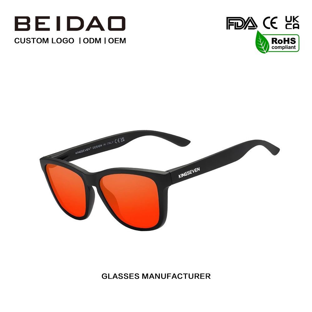 کلاسیکی مربع TR90 پولرائزڈ دھوپ کے شیشے