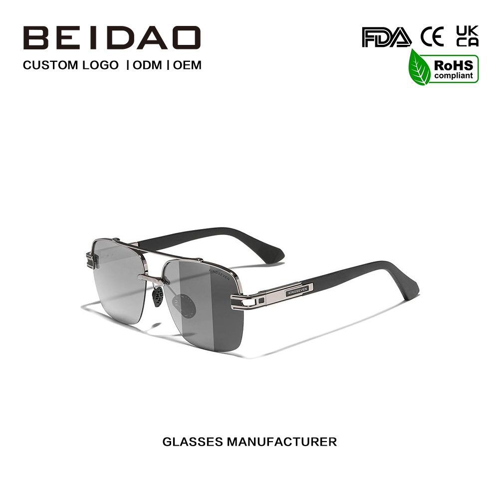 رنگین UV400 ریٹرو پولرائزڈ دھوپ