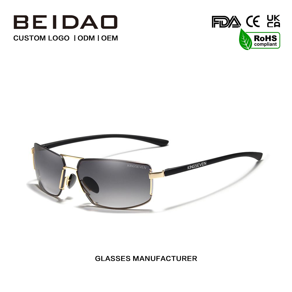 گرم فروخت فیشن ایلومینیم پولرائزڈ دھوپ کے شیشے