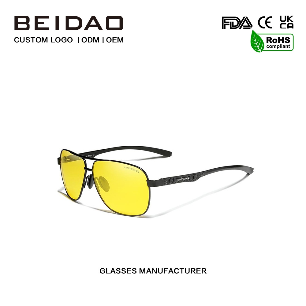 نائٹ ویژن ہاتھ سے تیار پولرائزڈ دھوپ کے شیشے