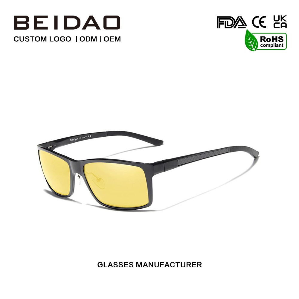 نائٹ ویژن TR90 پولرائزڈ دھوپ کے شیشے